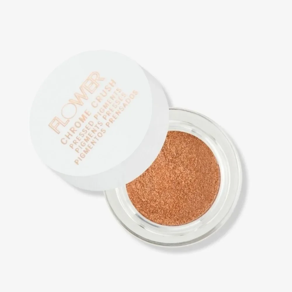 FLOWER Chrome Crush Pressed Pigments Copper NWT Eyeshadow highlighter